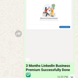 Customer review photo for Linkedin