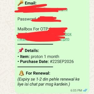 Customer review photo for Proton VPN
