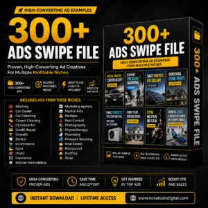 300+ Ads Swipe Files