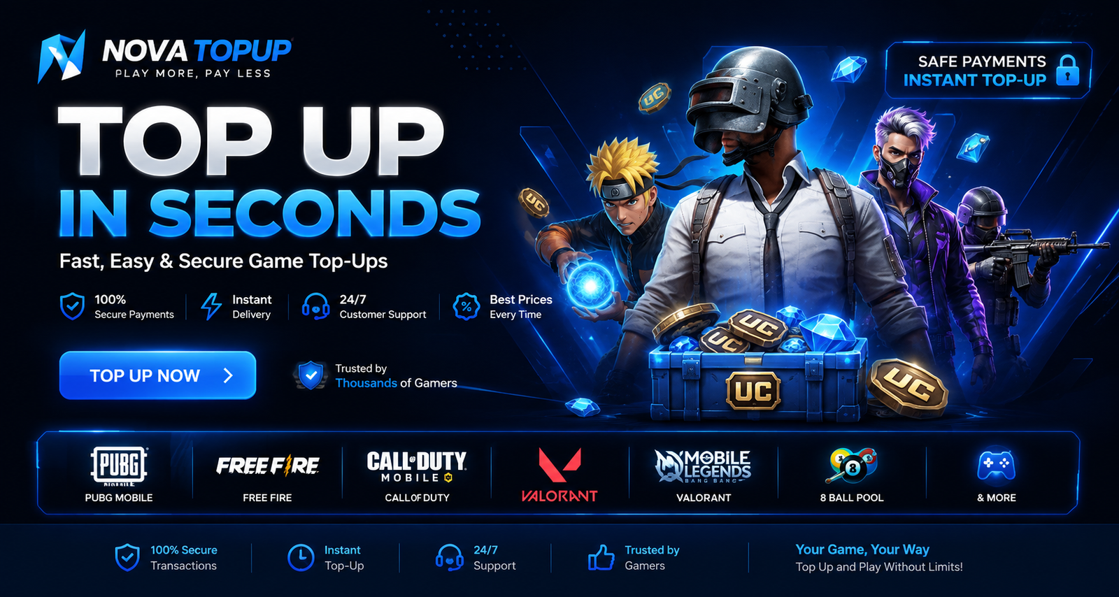 Nova Topup promotion
